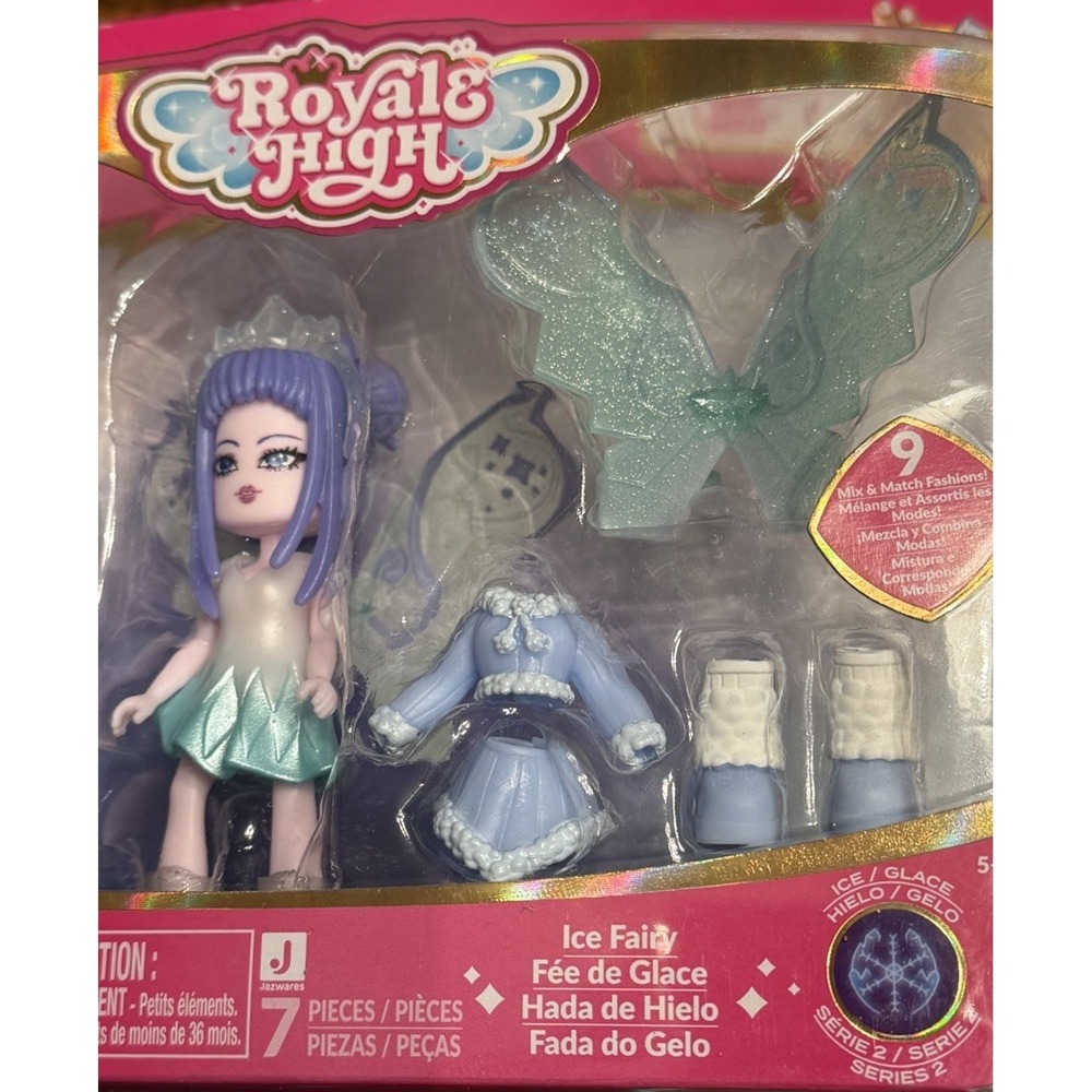 Royale High‎ Series 2 Ice Fairy Doll Jazwares Open Box No Code Doll Toys Collect